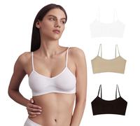 BELLISSIMA - OFFERTA 3 BRASSIERE ANATOMICA DONNA MICROFIBRA SENZA CUCITURE - 051