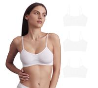 BELLISSIMA - OFFERTA 3 BRASSIERE ANATOMICA DONNA MICROFIBRA SENZA CUCITURE - 051