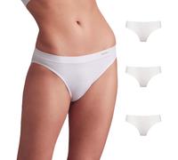 BELLISSIMA - 3 SLIP DONNA VITA NORMALE MICROFIBRA BIANCO NERO NUDO - 014