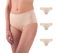 BELLISSIMA - OFFERTA 3 SLIP GUAINA DONNA SNELLENTE VITA ALTA MICROFIBRA - 020