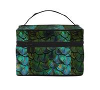 Bellissima piuma di pavone, Borsa per il trucco Borsa per cosmetici Borsa da toilette da viaggio portatile Astuccio per matite Astuccio da toilette