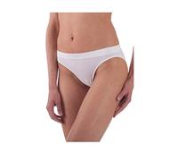 BELLISSIMA Slip a Vita Bassa in Microfibra Seamless 3 Pezzi (M/L III/IV 46/48, Bianco)