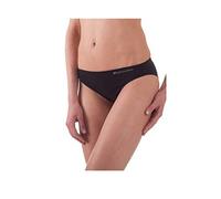 BELLISSIMA Slip a Vita Bassa in Microfibra Seamless 3 Pezzi (M/L III/IV 46/48, Nero)