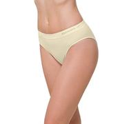 BELLISSIMA Slip Donna in Microfibra Elasticizzata Art. 014 3 Pezzi Misura e Colore a Scelta (S/M, Bianco)