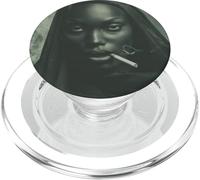 Bellissima suora nera, suora ribelle PopSockets PopGrip per MagSafe
