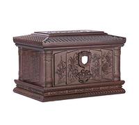 Bellissima urna dell'amore in Legno, Grandi urne per la cremazione delle Ceneri, ricordi per Le Ceneri, urne per Le Ceneri umane, Scatola dei ricordi per Sempre, Intaglio del Legno, bambù e