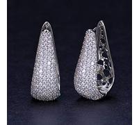 Bellissima zirconia cubica per micronia cristallina in cristallo rosa per le donne