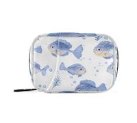 Bellissime borse per pillole invernali per medicina con scomparti rimovibili, pratico organizer per pillole per borsa