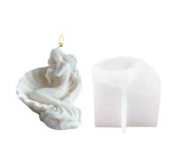 Bellissime conchiglie Sirene Stampi Candele Flessibili In Silicone Sirene Profumate Stampo Candela Per Gli Amatoriali Progetti Artigianali