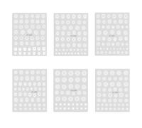 Bellissime decorazioni per unghie a forma di fiocco di neve, perfette per l'inverno, decalcomanie per nail art con fiocco di neve