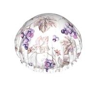 Bellissime foglie di vite Stampa Doppia Cuffia da a Cuffia da a per donna Cuffia da a per uomo Salone Uso domestico