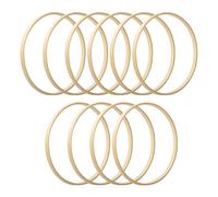 Bellissime ghirlande di fiori artigianali con i nostri anelli in legno liscio Co