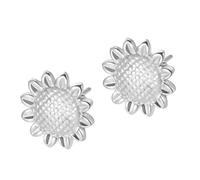 Bellissimi accessori per orecchie floreali con disegni | Bellissimi orecchini a bottone floreali che simboleggiano e la felicità, gioielli in acciaio inossidabile