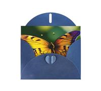 Bellissimi biglietti di auguri con stampa a farfalla luminosa, con buste, per vacanze, compleanni, matrimoni e tutte le occasioni