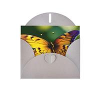 Bellissimi biglietti di auguri con stampa a farfalla luminosa, con buste, per vacanze, compleanni, matrimoni e tutte le occasioni