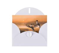 Bellissimi biglietti di auguri con stampa a olio con papera, buste incluse, biglietti di auguri vuoti per matrimoni, eventi, compleanni