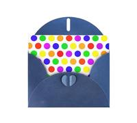 Bellissimi biglietti di auguri con stampa a pois con buste, vacanze, compleanni, matrimoni e tutte le occasioni