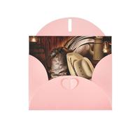 Bellissimi biglietti di auguri con stampa di stivali neri da cowboy, buste incluse, biglietti di auguri vuoti per matrimoni, eventi, compleanni