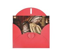 Bellissimi biglietti di auguri con stampa di stivali neri da cowboy, buste incluse, biglietti di auguri vuoti per matrimoni, eventi, compleanni