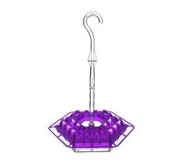 Bellissimi Colibrì Nel Tuo Spazio All'aperto Con Mangiatoie For, Dotate Di Trespolo E Fossato For Formiche Incorporato Mangiatoia Per Uccelli Versatile(Purple)