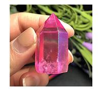 Bellissimi cristalli PointStone con bacchetta di cristallo di quarzo Aura for regalo ZoCzkgzd (Color : 36mm)