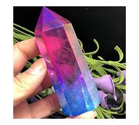Bellissimi cristalli PointStone con bacchetta di cristallo di quarzo Aura for regalo ZoCzkgzd (Color : 87mm)