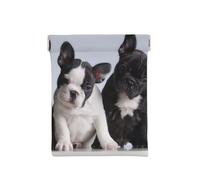 Bellissimi cuccioli di bulldog francese, Spremere il portafoglio superiore da donna Borsa portaoggetti Piccola portamonete Portamonete