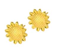 Bellissimi orecchini a bottone floreali che simboleggiano e la felicità Accessori per le orecchie Gioielli per orecchini a da donna