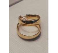 Bellissimi Orecchini a Cerchio in oro giallo 750 18 KT