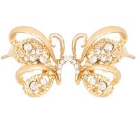 Bellissimi orecchini a forma di regalo di accessori di fascino artificiali colorati per ragazze di donne, intelligenti e attraenti.