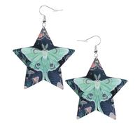 Bellissimi orecchini da donna alla moda, orecchini pendenti celesti, gioielli a forma di stella per un versatile, One Size, Pelle