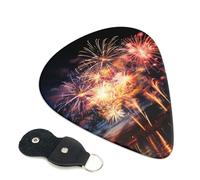 Bellissimi plettri per chitarra, 6 plettri per chitarra, stampa su entrambi i lati, per chitarra acustica, basso, ukulele, chitarra elettrica (0,46 mm, 0,71 mm, 0,96 mm)