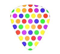 Bellissimi plettri per chitarra a pois classici triangolari bassi acustici ed elettrici plettri per chitarristi 12 pezzi