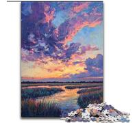 Bellissimi puzzle del cielo per adulti e adolescenti, per età dai 14 anni in su, gioco di Natale antistress, regalo per donne (50x75cm)