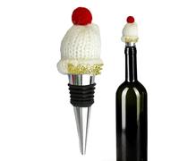 Bellissimi tappi per bottiglie di vino, tappi per bottiglie di vino, bevande, tappi salva-vino, creativi, decorazioni natalizie per bottiglie di vino per negozi e case