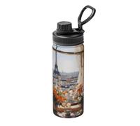 bellissimi tralicci in lontananza Thermos in acciaio inox, adatto per ciclismo, palestra, basket viaggi thermos da 510 g, sport all'aria aperta