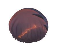 bellissimo Aereo nel cielo Cuffia da a doppia impermeabile da donna, cuffia da bagno e da casa, cuffia da a riutilizzabile, cuffia da a per donna,