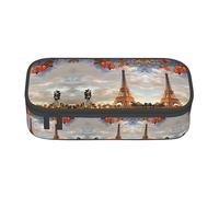 Bellissimo astuccio grande con bottiglia di Under The Night Sky, per ragazze e ragazzi, astuccio estetico con scomparti multipli per adulti, organizer per cancelleria da ufficio, pratico per bambini,