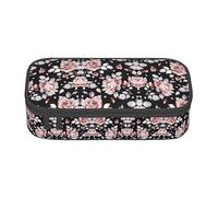 Bellissimo astuccio grande con bottiglia di Under The Night Sky, per ragazze e ragazzi, astuccio estetico con scomparti multipli per adulti, organizer per cancelleria da ufficio, pratico per bambini,