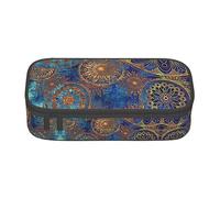 Bellissimo astuccio grande con bottiglia di Under The Night Sky, per ragazze e ragazzi, astuccio estetico con scomparti multipli per adulti, organizer per cancelleria da ufficio, pratico per bambini,