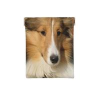 Bellissimo cane di razza Sheltie, Spremere il portafoglio superiore da donna Borsa portaoggetti Piccola portamonete Portamonete
