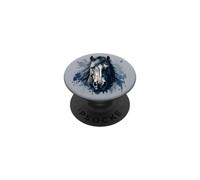Bellissimo cavallo equestre espressivo vernice schizzi stile PopSockets PopGrip Adesivo