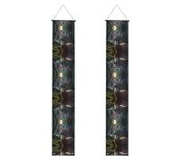 Bellissimo cervo stampato banner decorativi benvenuto banner perfetti per decorazioni di laurea bomboniere