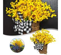 Bellissimo cesto di fiori simulato a primavera per soggiorno e camera da letto