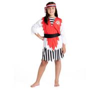 Bellissimo costume completo da “ piratessa dei caraibi ” disponibile in diverse taglie