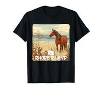 Bellissimo Costume da Cavallo del Rhode Island per Ragazzi e Ragazze Maglietta