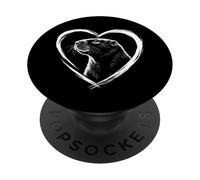 Bellissimo design con sagoma di Capybara per gli amanti dei capibara PopSockets PopGrip Adesivo