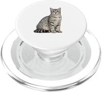 Bellissimo design egiziano con gatto Mau PopSockets PopGrip per MagSafe