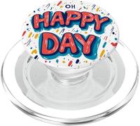 Bellissimo discorso emblema Oh Happy Day PopSockets PopGrip per MagSafe