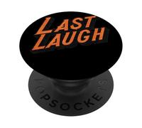 Bellissimo emblema di dichiarazione di ultima risata PopSockets PopGrip Adesivo